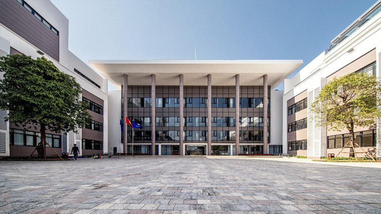 Hà Nội: Trạm sạc VinFast - Vinschool Mầm non Harmony 2, bãi đỗ xe